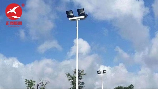 中山體育廣場球場燈安裝