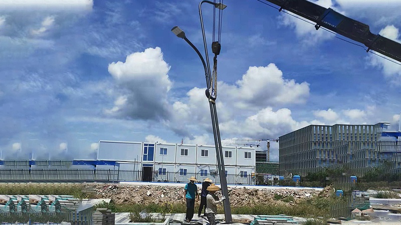 ?？诟叩捅跮ED路燈安裝