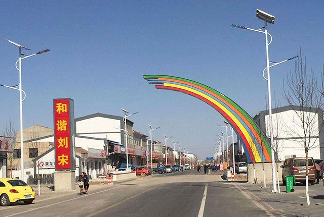 高功率LED太陽(yáng)能路燈